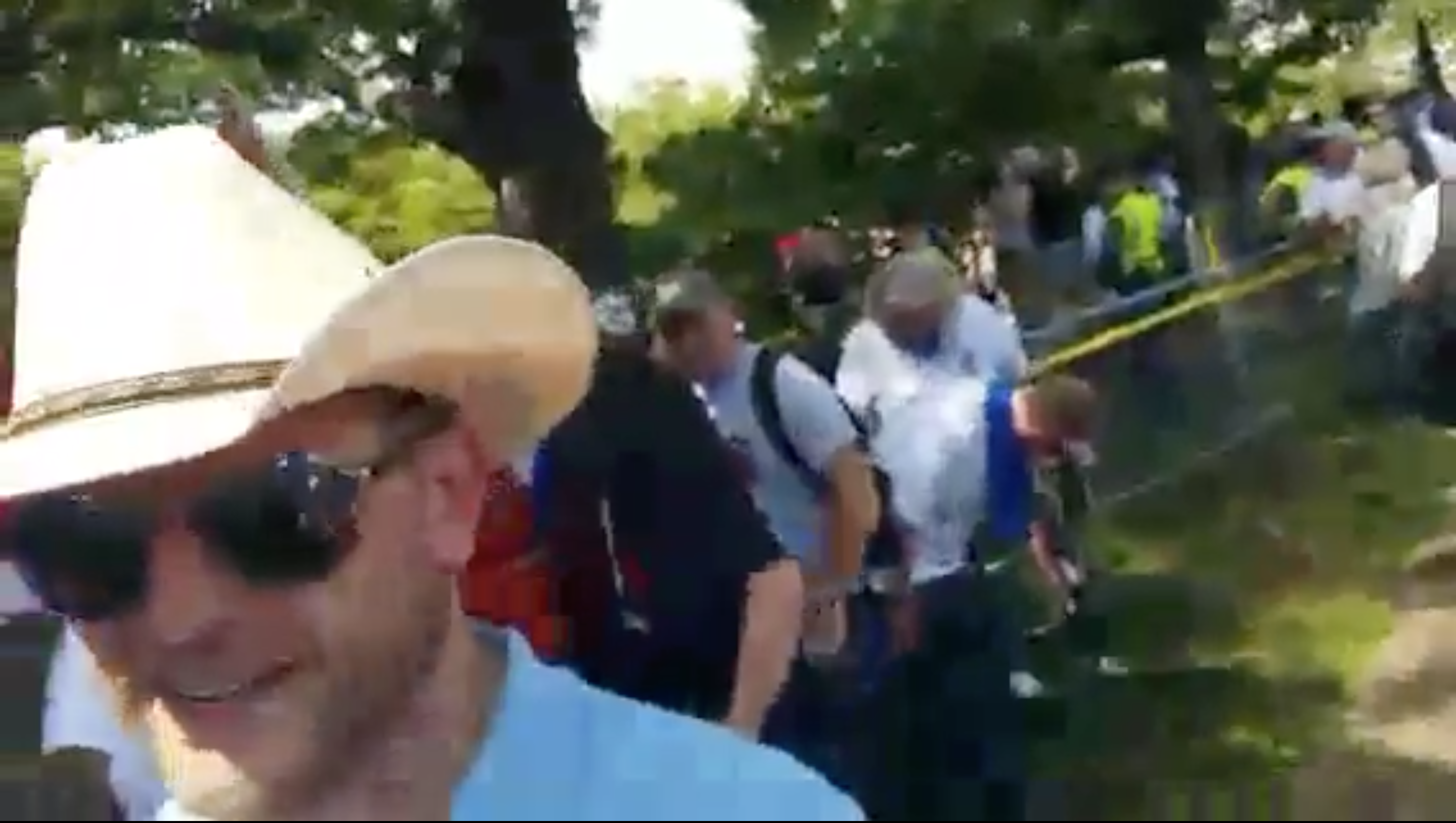 Lucas Gordon at "Unite the Right"