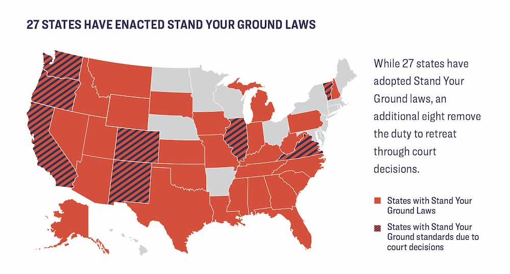 Stand Your Ground States Map Osiris New Dawn Map