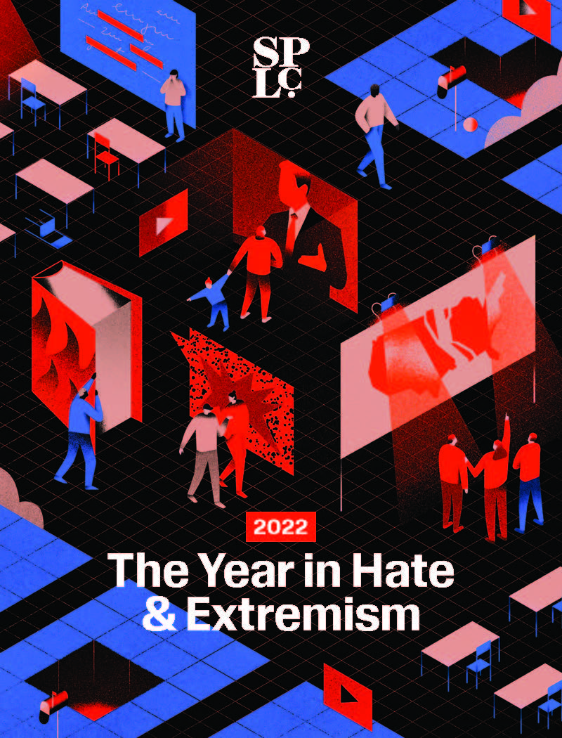 Cover of 2022 Year in Hate and Extremism report