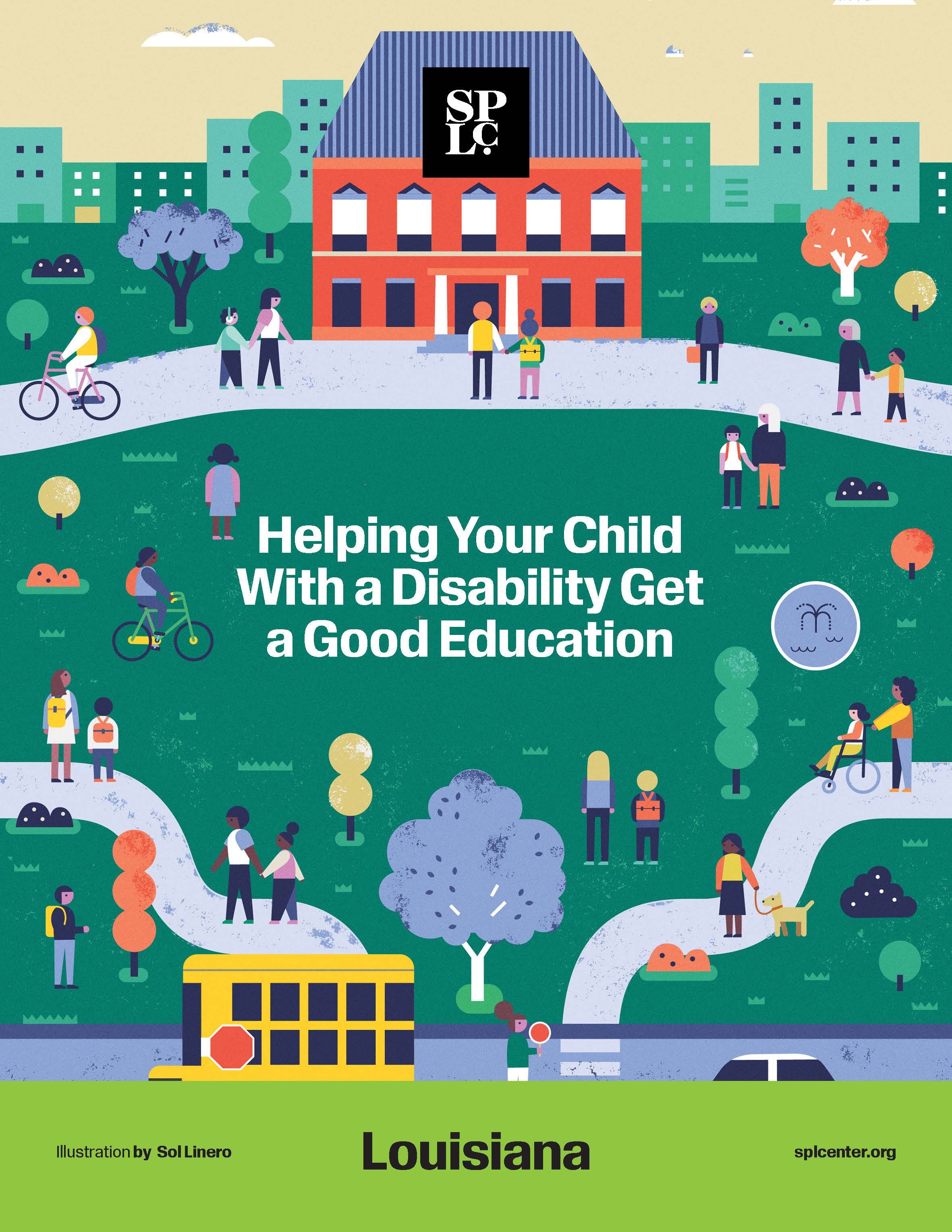 Click to download. (PDF) Report cover: Helping your Child With a Disability Get a Good Education, Louisiana