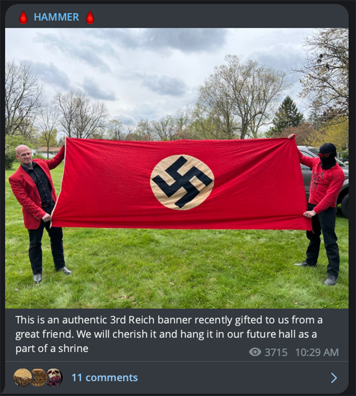 Nazi banner