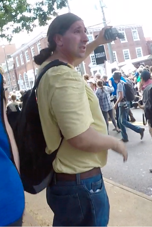 Proud Boy Gabriel Brown at Charlottesville.