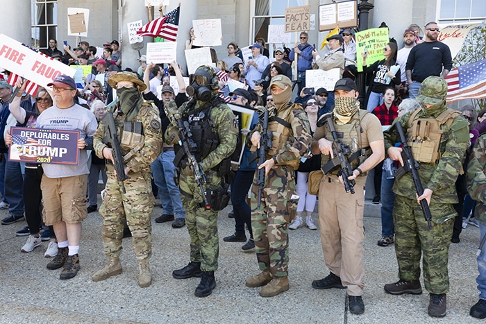 Boogaloo protest