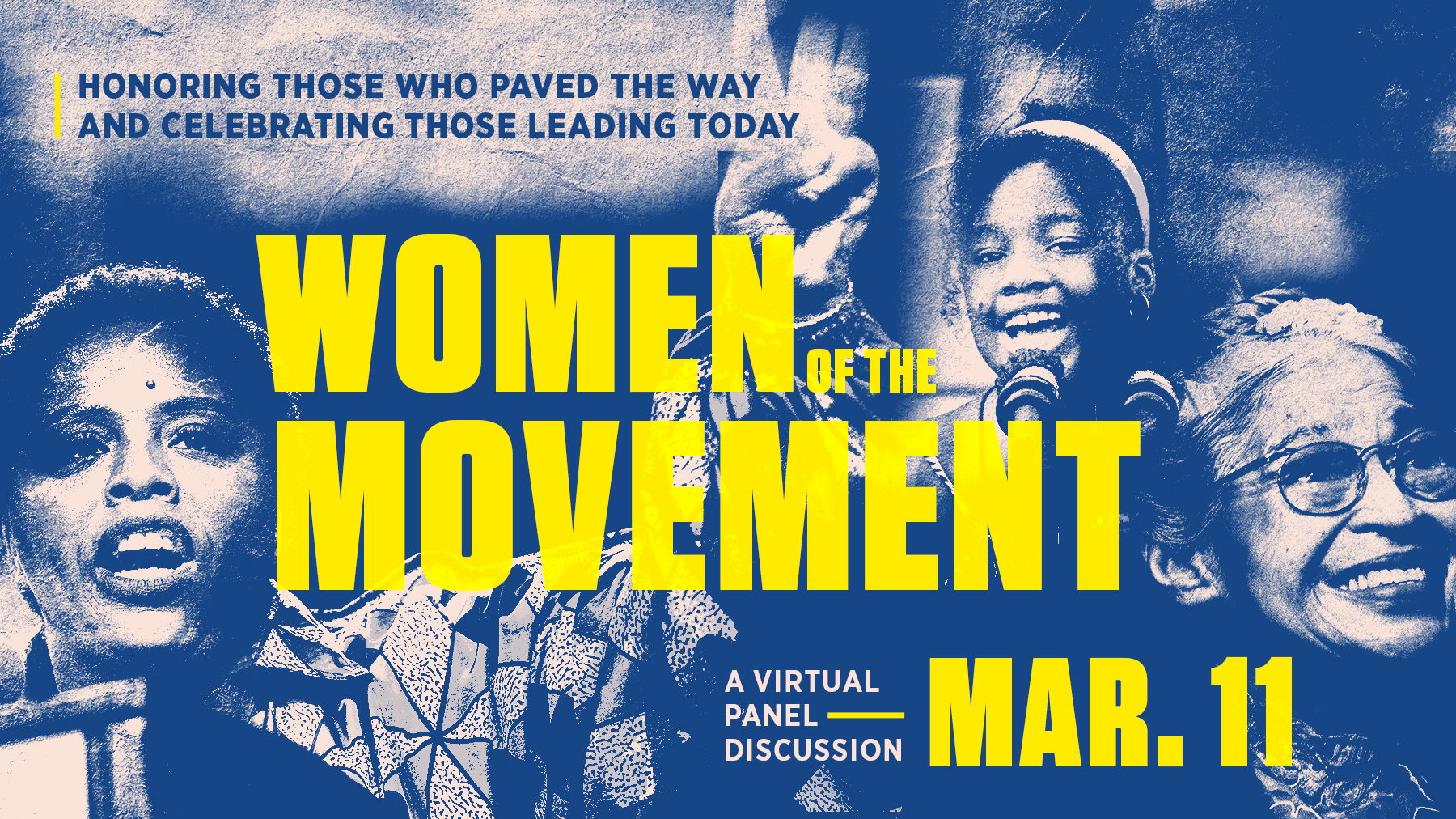 Fearless women of color: The Civil Rights Memorial Center celebrates Women’s History Month with a virtual panel discussion