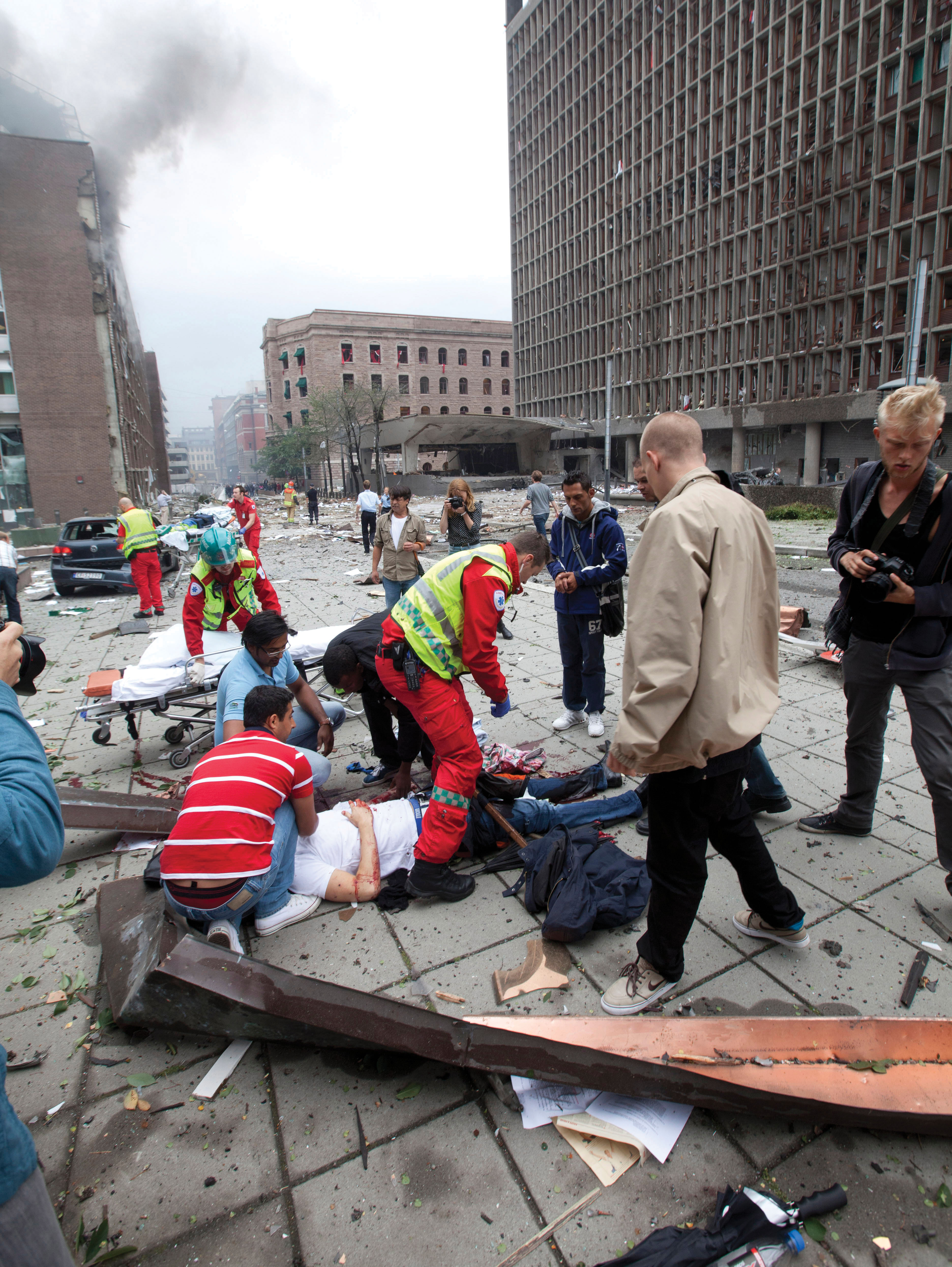 Aftermath of Anders Breivik's 2011 rampage in Norway