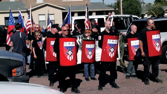 National Socialist Movement - Phoenix rally