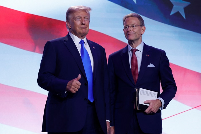 Donald Trump and Tony Perkins