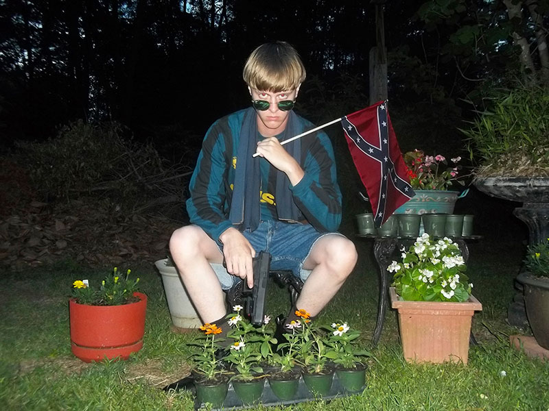 Dylann Roof, the suspect in the massacre of nine African Americans in Charleston, S.C., in June 2015.