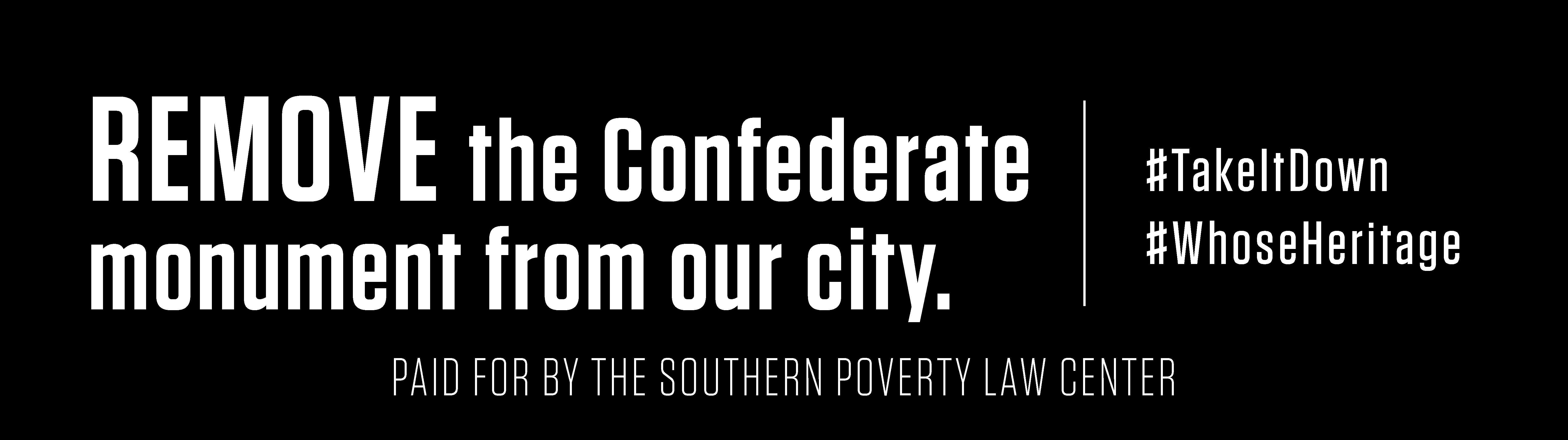 SPLC Kicks Off 2021 Confederate Billboard Campaign in Florence, Alabama Project Say Something