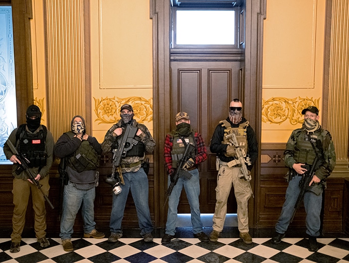 Michigan protesters Michigan protesters