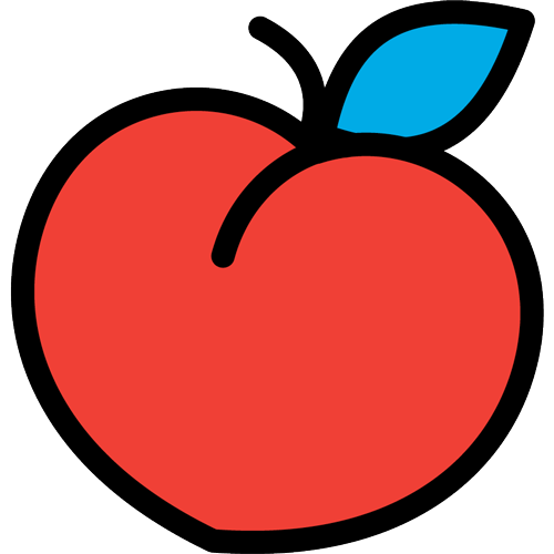 Georgia peach icon