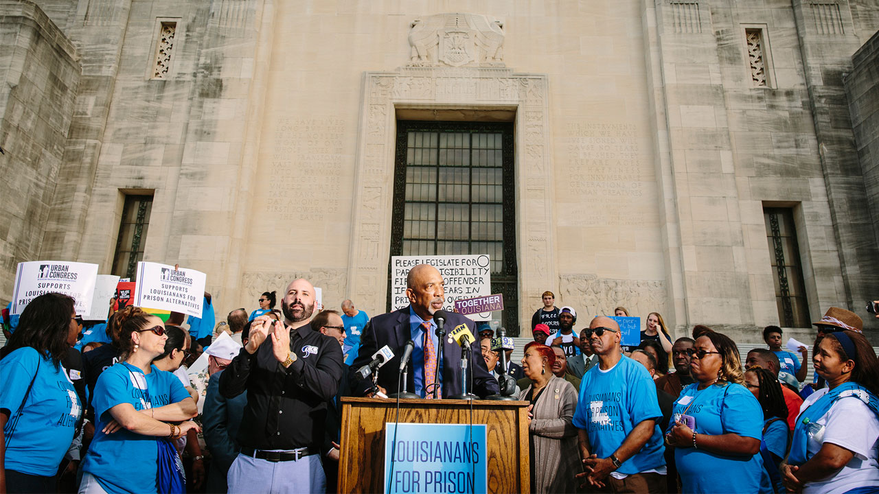 Louisianans rally for criminal justice reform with the SPLC