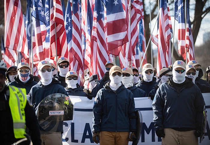 Patriot Front march