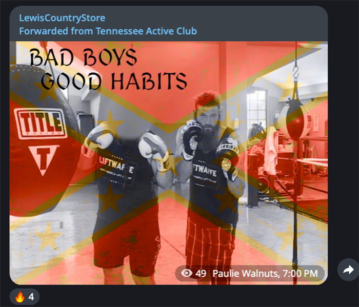 Tennessee Active Club propaganda