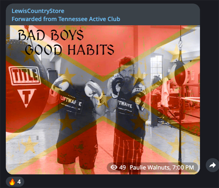 Tennessee Active Club propaganda Tennessee Active Club propaganda