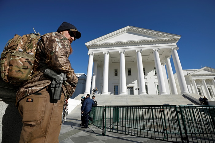 Gun activist in Richmond