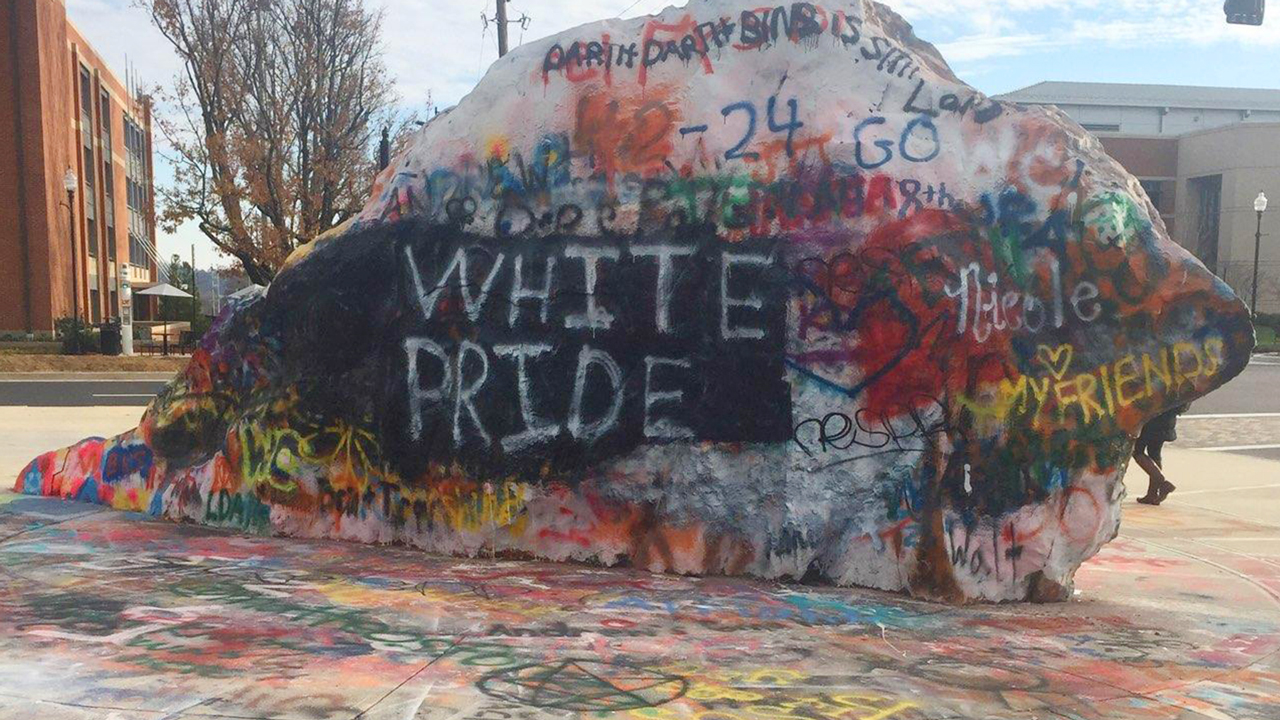 Traditionalist Worker Party S Hate Graffiti Campaign At University
