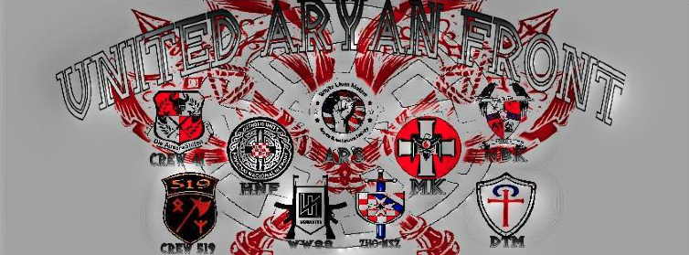 united aryan front logos