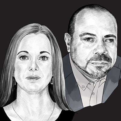 Rachel Carroll Rivas and Eric Ward