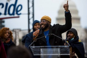 Members of the Baltimore Urban Inspiration Choir perform