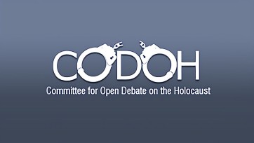 Logo for Committee for Open Debate on the Holocaust