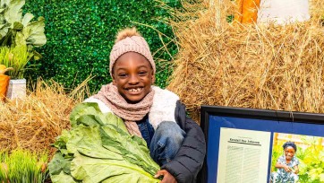 6-year-old Georgia farmer Kendall Rae Johnson 