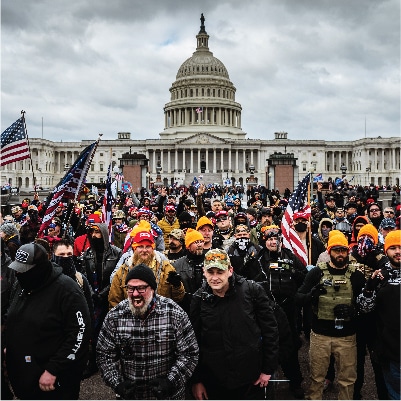 Capitol insurrectionists in DC