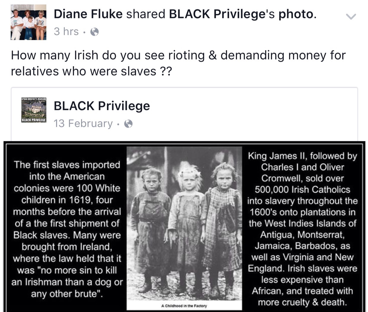 How The Myth Of The Irish Slaves Became A Favorite Meme Of Racists 