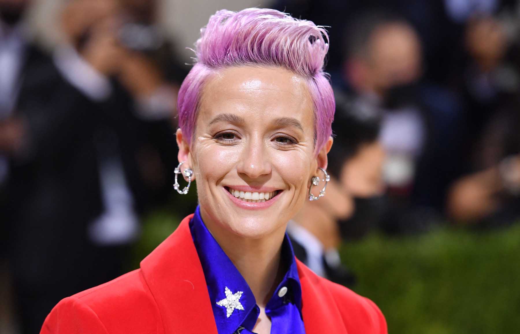 Soccer star Megan Rapinoe