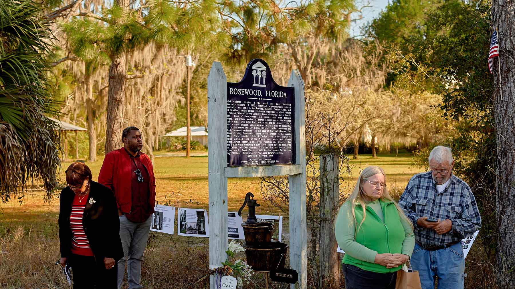 Survivor Tree Historical Marker