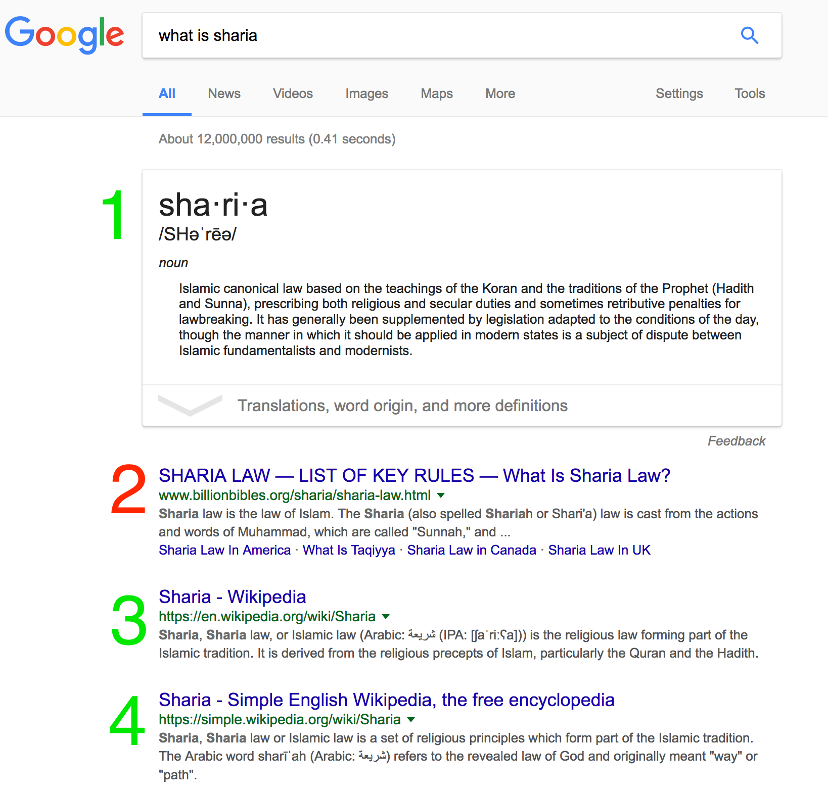 whatis1 image whatis1 Searching Sharia: Anti-Muslim Propaganda Ranks High in Google Search