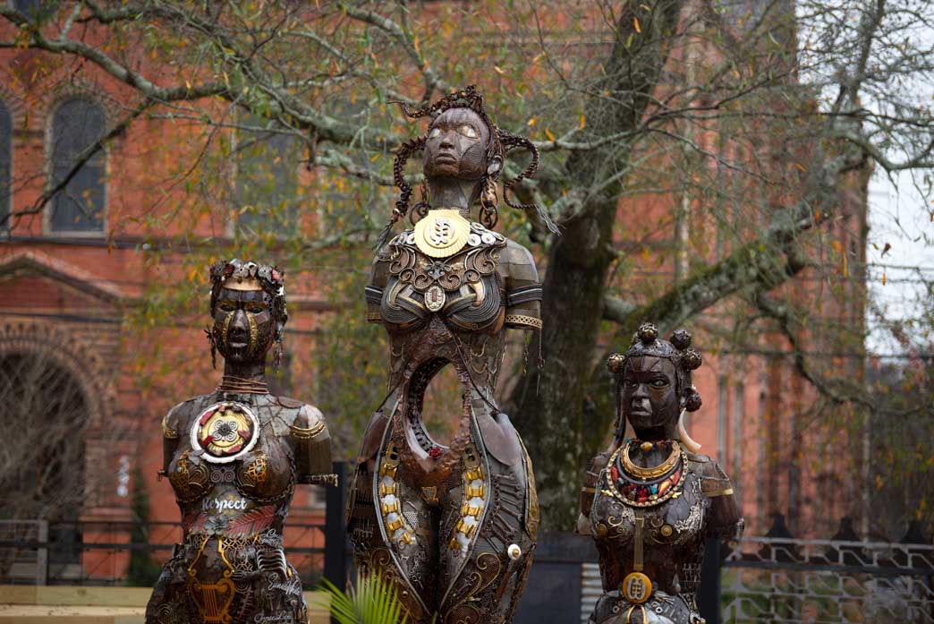 Mothers of Gynecology monument 