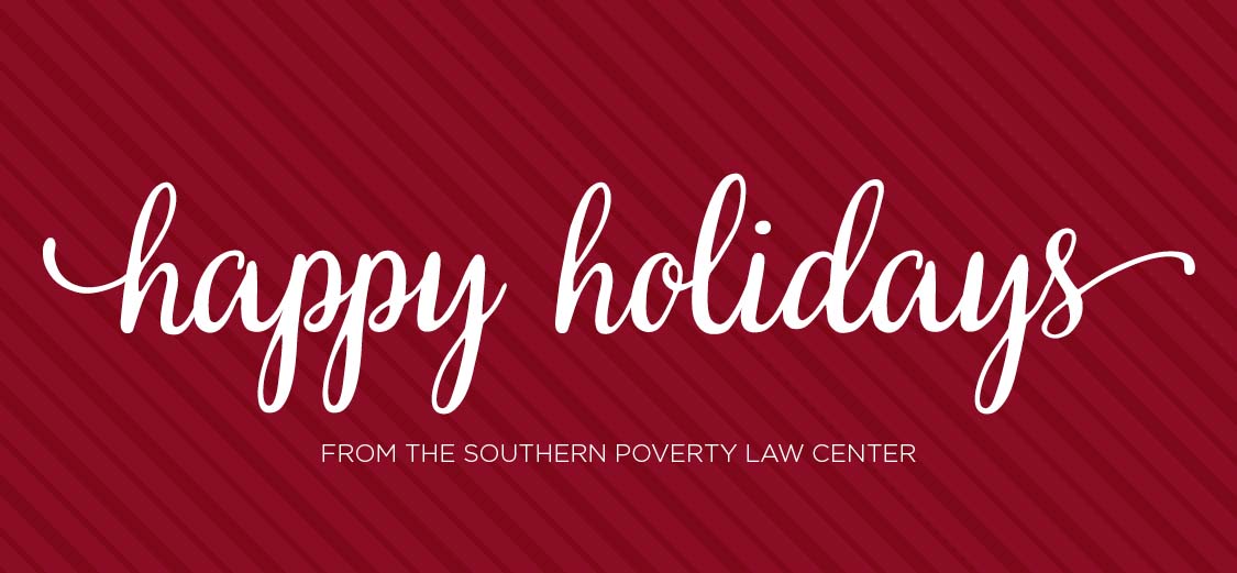 Happy Thanksgiving from the Southern Poverty Law Center