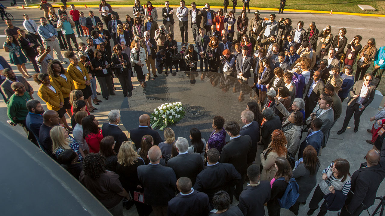Civil Rights Memorial Wreath Laying 2017