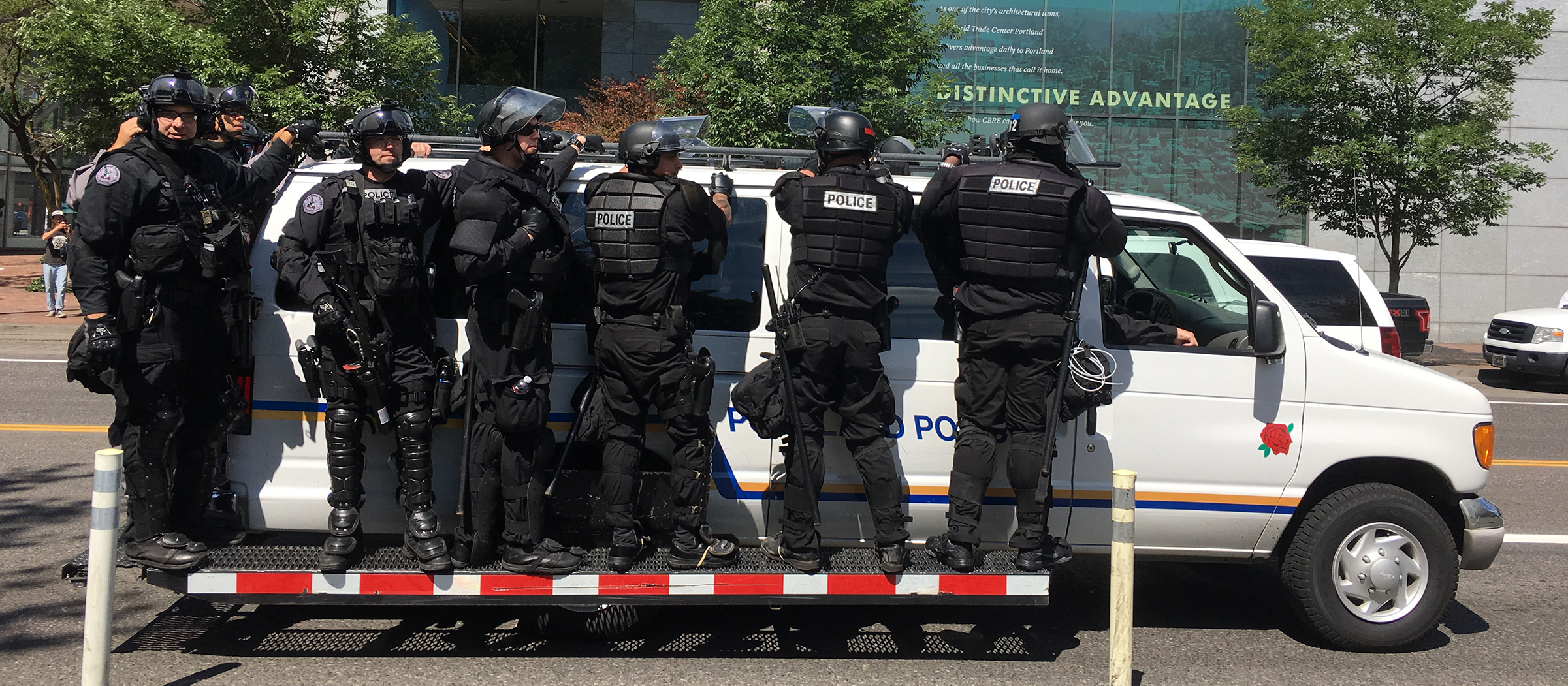Police in Portland, Oregon