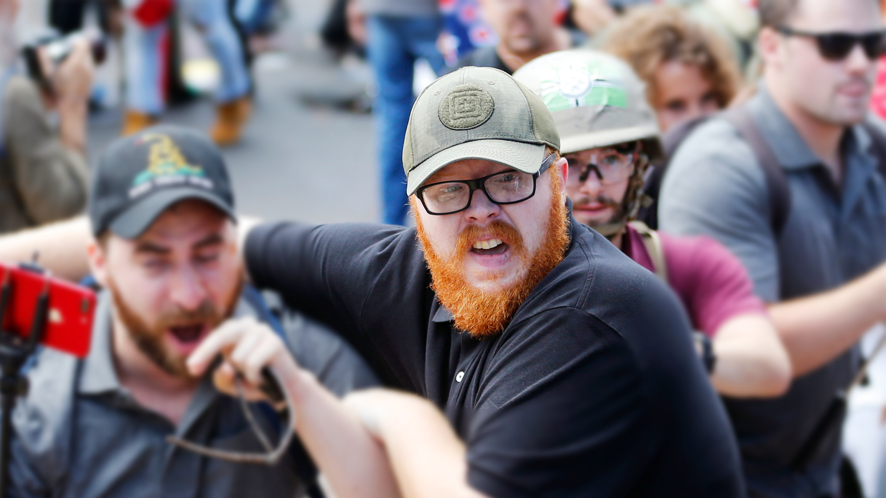 Antonio Foreman at Unite the Right