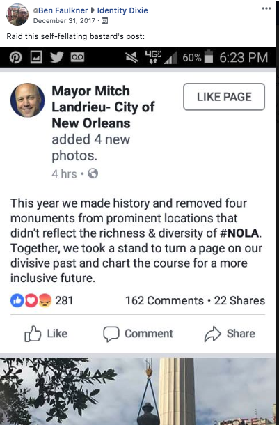 Ben Faulkner post