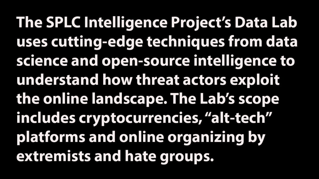 Hatewatch Data Lab