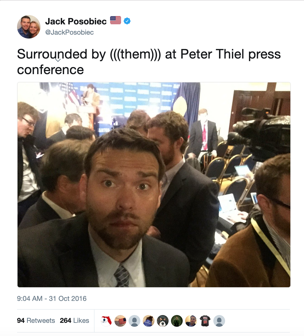A tweet published Oct. 31, 2016.