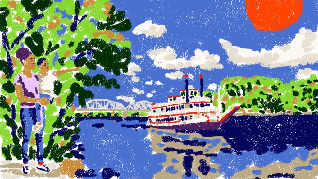 painting of Mississippi