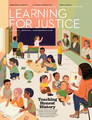 Cover of the Learning for Justice magazine, Issue 2, Spring 2022
