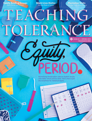 Teaching Tolerance 61 magazine cover