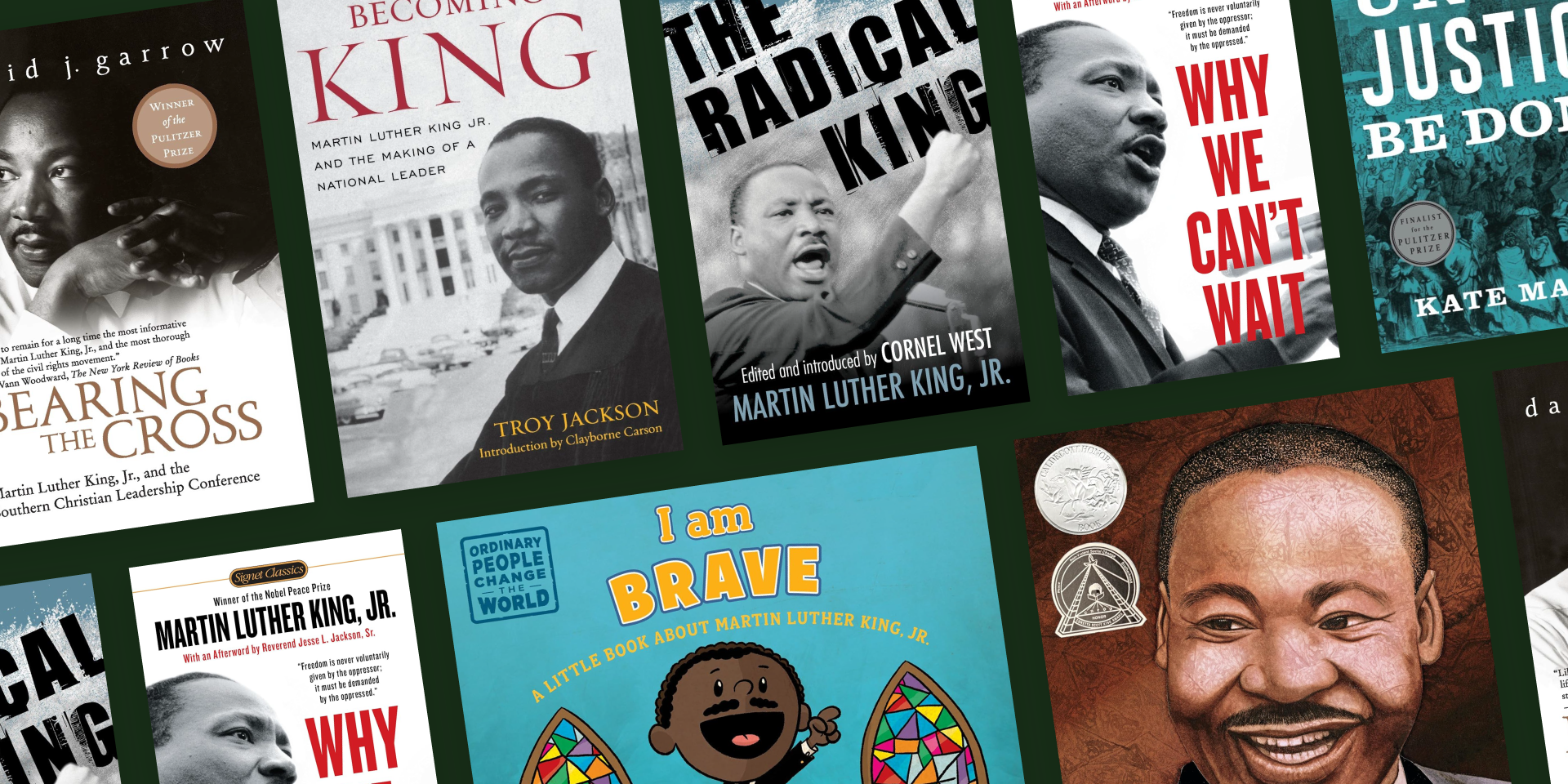 Books on — or by — Martin Luther King Jr. for adults and young readers