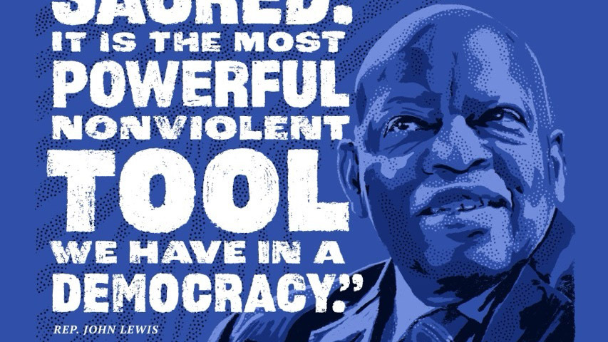 One World Poster: John Lewis